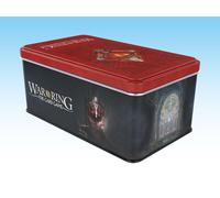 Ares Games Card Box & Sleeves – War of the Ring TCG – Shadow Edition, Red