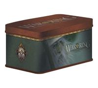 War of the Ring Second Edition Card Box and Sleeves - Gandalf Version 120CT - Durable and Sturdy TTRPG TCG Card Storage - Designed for use with W