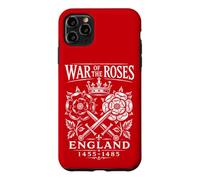 War of the Roses England 1455-1485 Woodcut White Print Case for iPhone 11 Pro Max