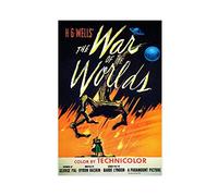 War Of The Worlds Poster Canvas Poster Bedroom Decor Sports Landscape Office Room Decor Gift Unframe-style 12x18inch(30x45cm)