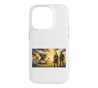 War of the Worlds Science Fiction Martians Finally Collapse Case for iPhone 14 Pro