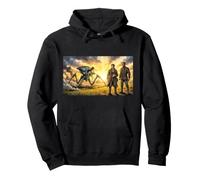 War of the Worlds Science Fiction Martians Finally Collapse Pullover Hoodie