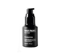 War Paint For Men Medium Coverage Foundation - Perfect for A Natural & Even Look - Vegan Friendly & Cruelty Free - Natural Looking Face Makeup For Men - Dark Shade - 30ml