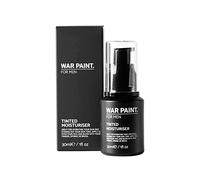 War Paint For Men Tinted Moisturiser & Light Foundation for Face - Vegan Friendly & Cruelty-Free - Natural Looking Makeup For Men - Dark Shade - 30ml