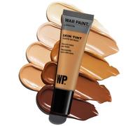 War Paint Tinted Moisturiser for Men - Lightweight Skin Tint Moisturiser for Natural Matte Finish - Mens Tinted Face Moisturiser with Hydration - Mens Skincare - Vegan - T6 Shade (30ml)
