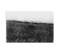 War Photos Battle of The Somme Canvas Poster Wall Art Decor Print Picture Paintings for Living Room Bedroom Decoration Unframe-style 16x24inch(40x60cm)
