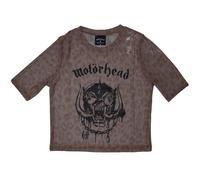 War Pig Mesh Crop Top Motorhead Brown S