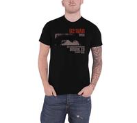 War Red Rocks Live T Shirt U2 Black S