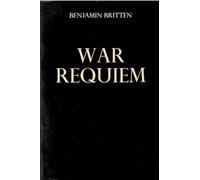 War Requiem Op.66 (Boosey & Hawkes Masterworks Library)