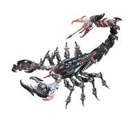 War Scorpion 3D Metal Puzzle for Adults to Build, Mechanical Bionic Animal Assembly Model Kit, Creative Decor & Gift (1073 Pieces)