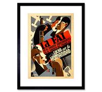 WAR SPANISH CIVIL FAI CNT WORKER UNION FIGHT FOR HUMANITY FRAMED PRINT B12X5837