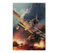 War Thunder Artistic Wooden Jigsaw Puzzle for Adults, 300 PCS | Border-first building - a simple way to organise the image over several sessions.