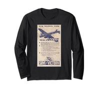 War Weapons Week Vintage Save for Victory WW2 Propaganda Long Sleeve T-Shirt