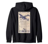 War Weapons Week Vintage Save for Victory WW2 Propaganda Zip Hoodie