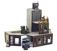 War World Gaming Industry of War Multi-Level Elevator Tower - Pre-Painted - Wargaming 28mm industry Terrain Model Diorama Scenery Sci-Fi Battle Tabletop Warfare Destroyed Wargame