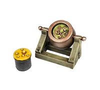 War World Gaming Medieval Siege Oil Cauldron - 28mm Fantasy Wargaming Terrain Model Diorama