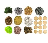 War World Gaming Miniature Bases and Basing Materials - 28mm Wargame Themed Tabletop Layout Terrain Scenery Landscape Model Modelling Figure Diorama Material