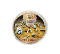 War World Gaming Skull & Bone Basing Kit - Army Fine Dead Sand 180ml with Resin Bone Sprue - 28mm Wargaming