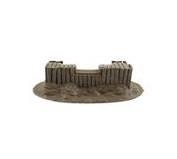 War World Gaming World at War Wooden Bunker Defensive Position - 28mm WW2 Normandy Wargame Terrain Model Diorama