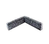 War World Gaming Yorkshire Stone Wall Corners Pre-Painted x 4 - 20mm - 28mm Wargaming Tabletop Terrain Scenery Landscape Model Miniatures Diorama Wall Cover Modelling Wargame