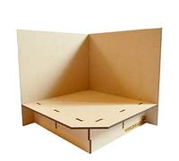 War World Scenics Diorama Board Type 2 Small Square - Model Scenery & Miniatures Display Mount Age 14+