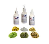 War World Scenics Embankment Static Grass, Ballast & Glue Kit - Modelling Model Railway Railroad Wargame Layout Scenery Terrain Landscape Diorama Materials Track All Gauges