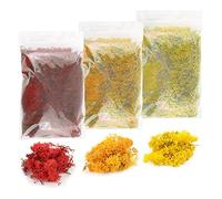 War World Scenics Lichen Moss Model Foliage Multi-Pack 3 x 20g (Yellow, Orange, Red) -Railway Modelling Wargame Basing Scenery Landscape Trees Bushes Hedges Diorama