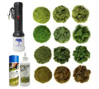 War World Scenics Pro Grass Micro Static Applicator Four Seasons Grass & Glue Kit - Railway Modelling Model Railroad Diorama Scenery Electrostatic Flock Landscaping Gauge Scale