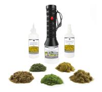 War World Scenics Pro Grass Micro Static Grass Applicator & Scenery Kit - Modelling Model Railway Wargame Scenery Terrain Diorama Electrostatic Flock Landscaping