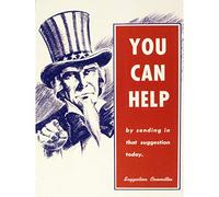 War WWII USA Uncle Sam Help With Ideas Advert Premium Wall Art Canvas Print 18X24 Inch