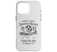 Warbirds Forever Legendary Warriors Vintage Aircraft Design Case for iPhone 16 Pro Max
