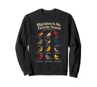 Warbler Migration Is My Favorite Season Gift Sweatshirt