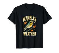 Warbler Weather Retro Birdwatching Migration T-Shirt