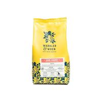 Warbler & Wren Bare Cherry Coffee Beans - 100% Arabica, Rainforest Alliance Certified - Medium-Dark Roast with Cocoa & Caramel Notes - 500g Bag - Roasted Locally In Ireland