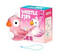 Warbling Bird Call Whistle - Bath Bird Whistle, Reusable Portable Wooden Tool, Nature Sound Maker | For Teenagers Kid Child Birthday Gift Outdoor Hiking Camping Backyard
