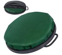 WarBull 360-Degree Swivel Bucket Seat, 5 Gallon Bucket Lid Cushion, Silent Spin Bucket Seat, Comfortable, with Waterproof Cover, for Hunting, Fishing, Gardening and Camping, Green
