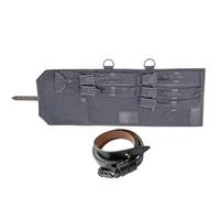 Warcraft Exports German WWII MP 40/MP40 Canvas & Leather Carry Case, MP40 Schmeisser (GET Free MP40 Sling) Grey