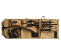Warcraft Exports German WWII MP 40/MP40 Canvas & Leather Carry Case, MP40 Schmeisser (GET Free MP40 Sling) (Khaki)