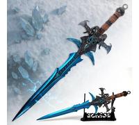 Warcraft Frostmourne Sword Letter Opener | Deluxe 30cm Metal Replica of The Lich King's Blade | Desk Accessory & Envelope Slitter | World of Warcraft Gamer Gift