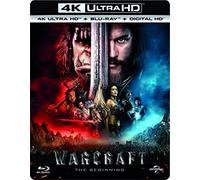 Warcraft: The Beginning (4K UHD Blu-ray + Blu-ray + Digital Download) [DVD]