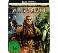 Warcraft: The Beginning - Steelbook (4K-UHD+Blu-ray+3D-Blu-ray) [Region B] [2016]