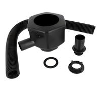Ward Water Butt Filler Black Rainwater Diverter Kit Standard Downpipe Pipe Hose