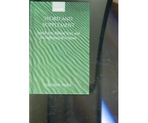Ward - Word and Supplement Speech Acts Biblical Texts and the Suffi - X555z
