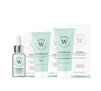 WARDA Skin Hydration Boost Hyaluronic Acid Anti-Aging Moisturiser + Skin Hydration Boost Hyaluronic Acid Anti-Aging Eye Serum +Skin Hydration Boost WARDA Clear