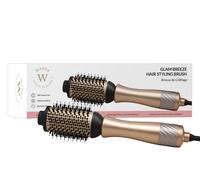 WARDA Women's Glam Breeze Hair Styling Brush in Black WARDA Black