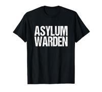 Warden Halloween Costume Tshirt Asylum Inmate Guard Value Graphic T-Shirt