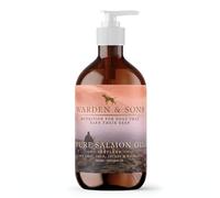 Warden & Sons Pure Scottish Salmon Oil for Dogs (500ml) - High Strength Omega 3, 6 & 9 Supplement | Cold Filtered, Rich in EPA, DHA & Vitamin E | Natural Skin, Coat & Joint Support for Active Dogs