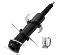 WARDFYT Blender 6-Blade Replacement Compatible with Ninja 72 oz Pitcher, Replacement 6-Stacked Blade for the Ninja Professional Blender BL610 BL740 BL660 BL663 BL710WM CO610B CT610, Stainess Steel