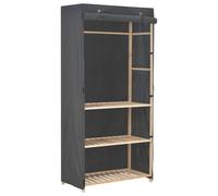 Vidaxl 3-Tier Wardrobe Grey 79X40X170 Cm Fabric