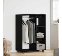 (artisan oak) vidaXL Wardrobe Bedroom Rack Closet Clothes Storage Organiser Engineered Wood